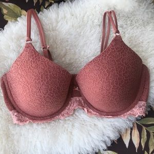 Aerie Real Me full coverage lightly lined lace bra